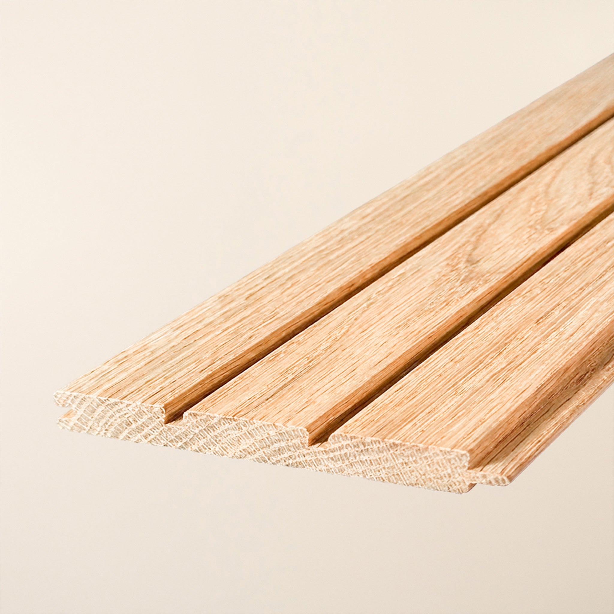 Oak Slatted Shadow Gap 145mm x 18mm Cladding