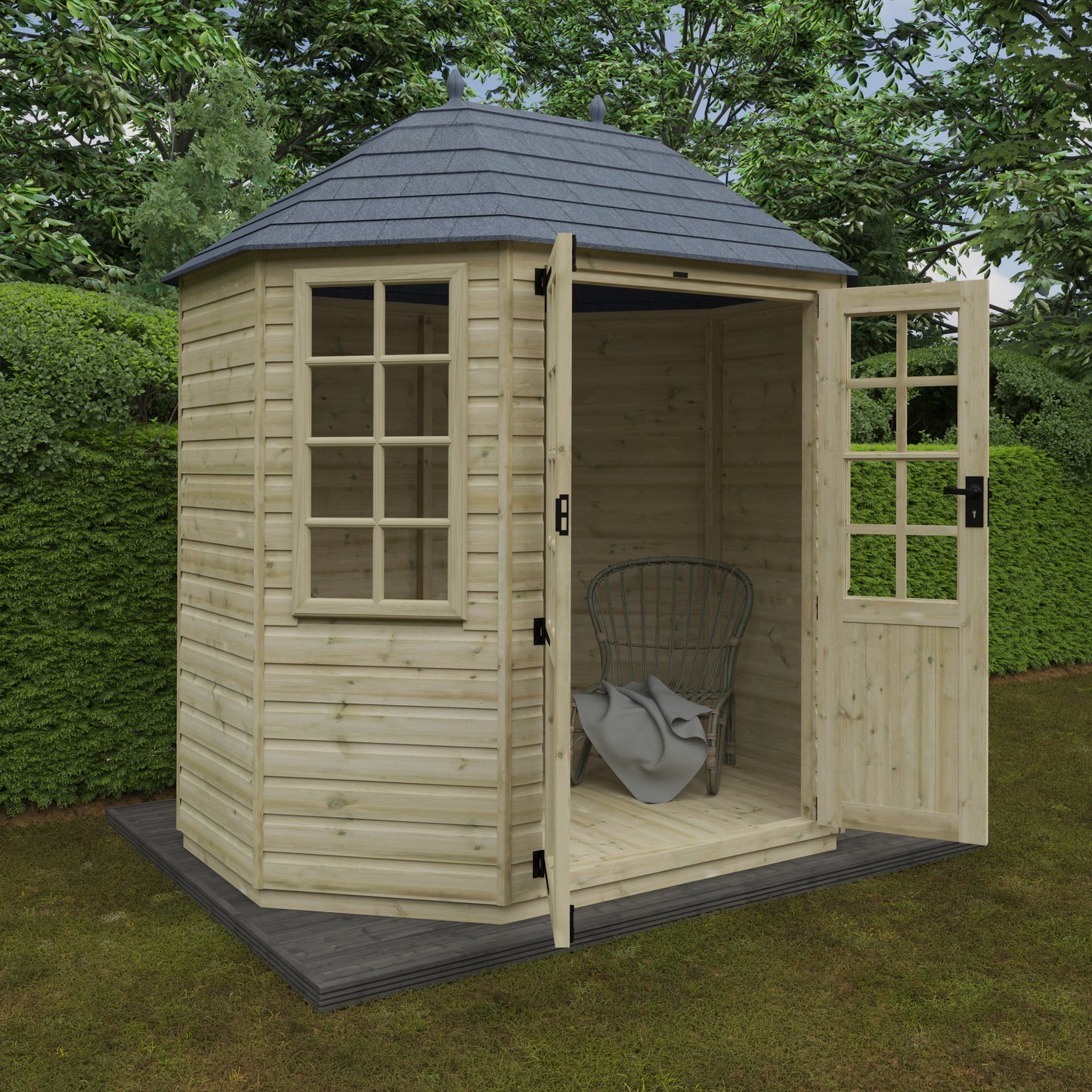 Tanalised Octagonal Summerhouse
