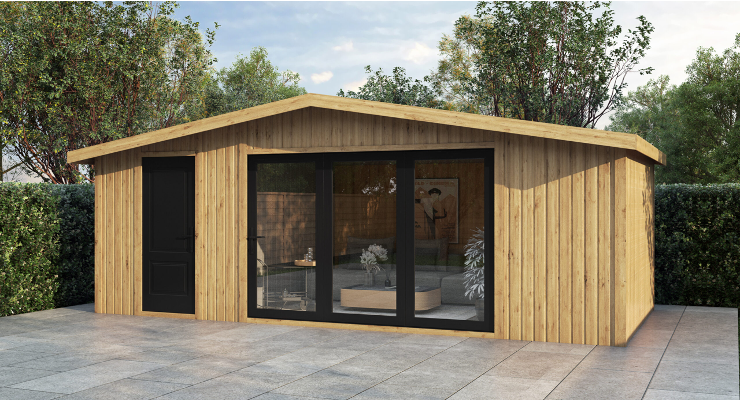 Otter Timber Deluxe Combi Garden Room