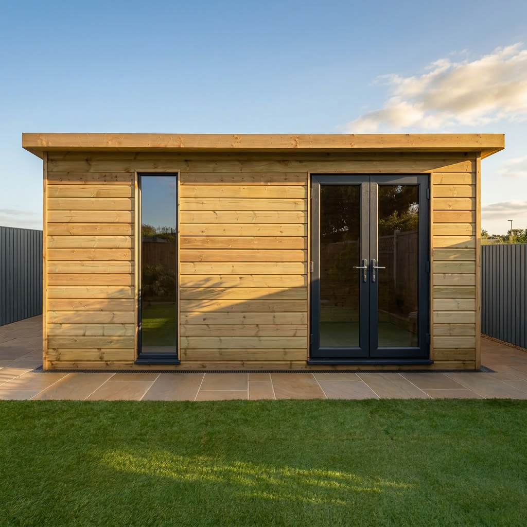 Treated Redwood Shiplap 150mm x 15mm Cladding