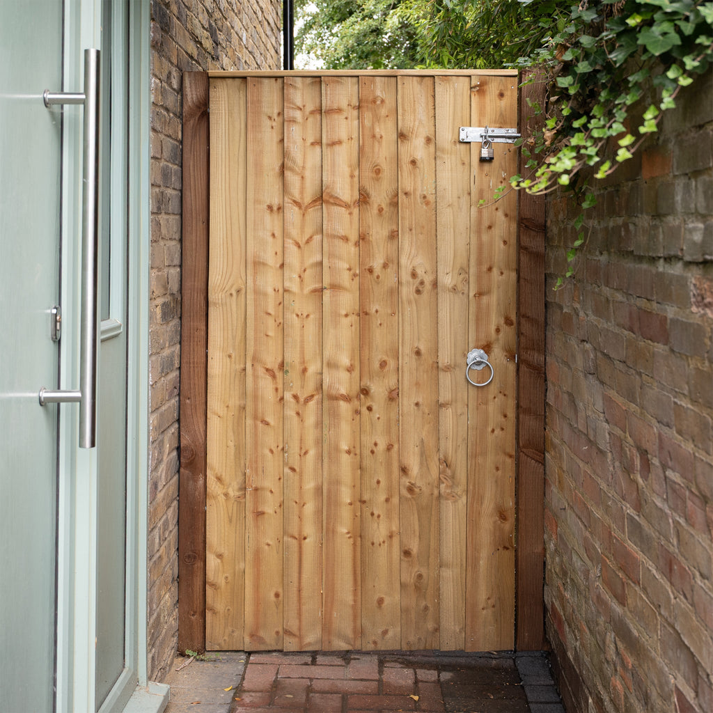 Padstow Wooden Garden Featheredge Gate (1.2m High)