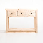 Padstow Scandinavian Pine Hallway Console Table