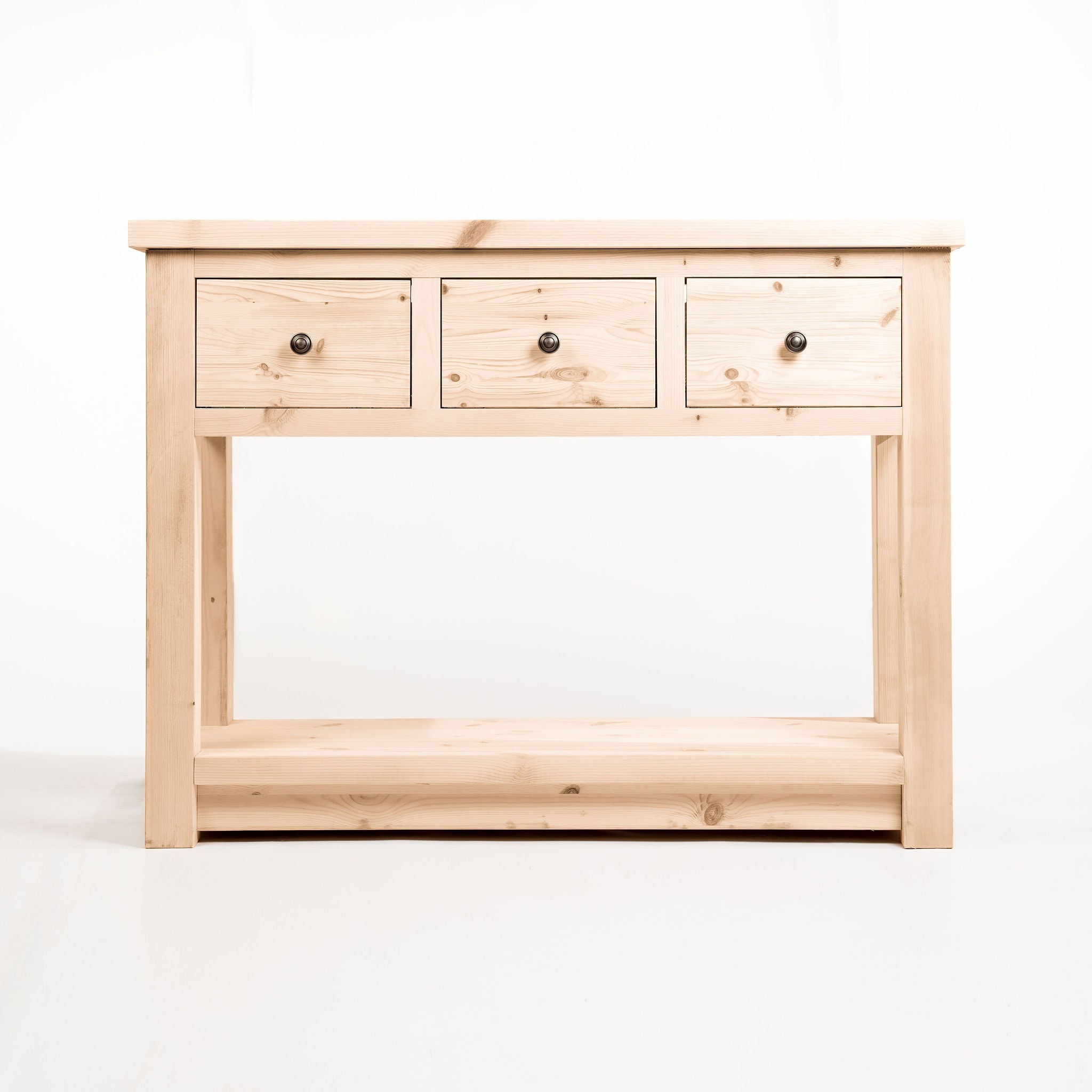 Padstow Scandinavian Pine Hallway Console Table