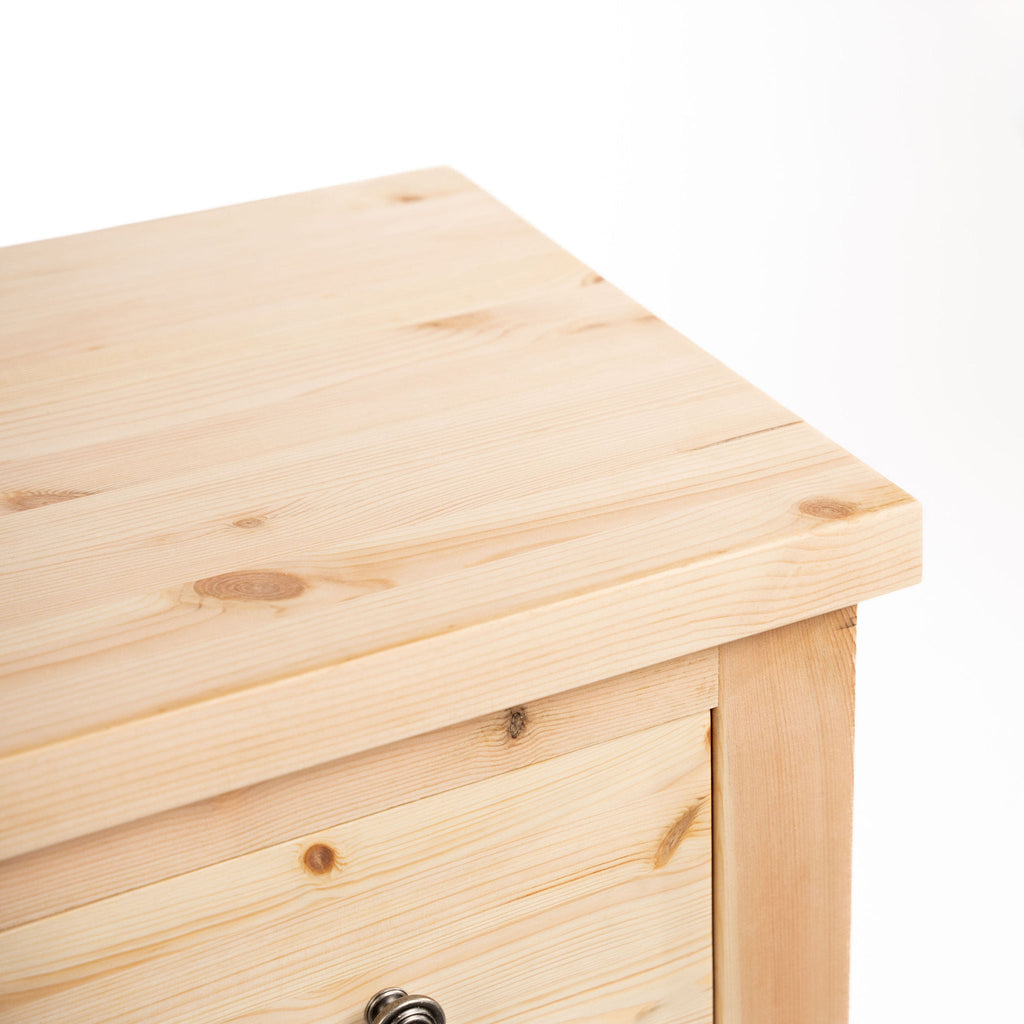 Padstow Scandinavian Pine Hallway Console Table