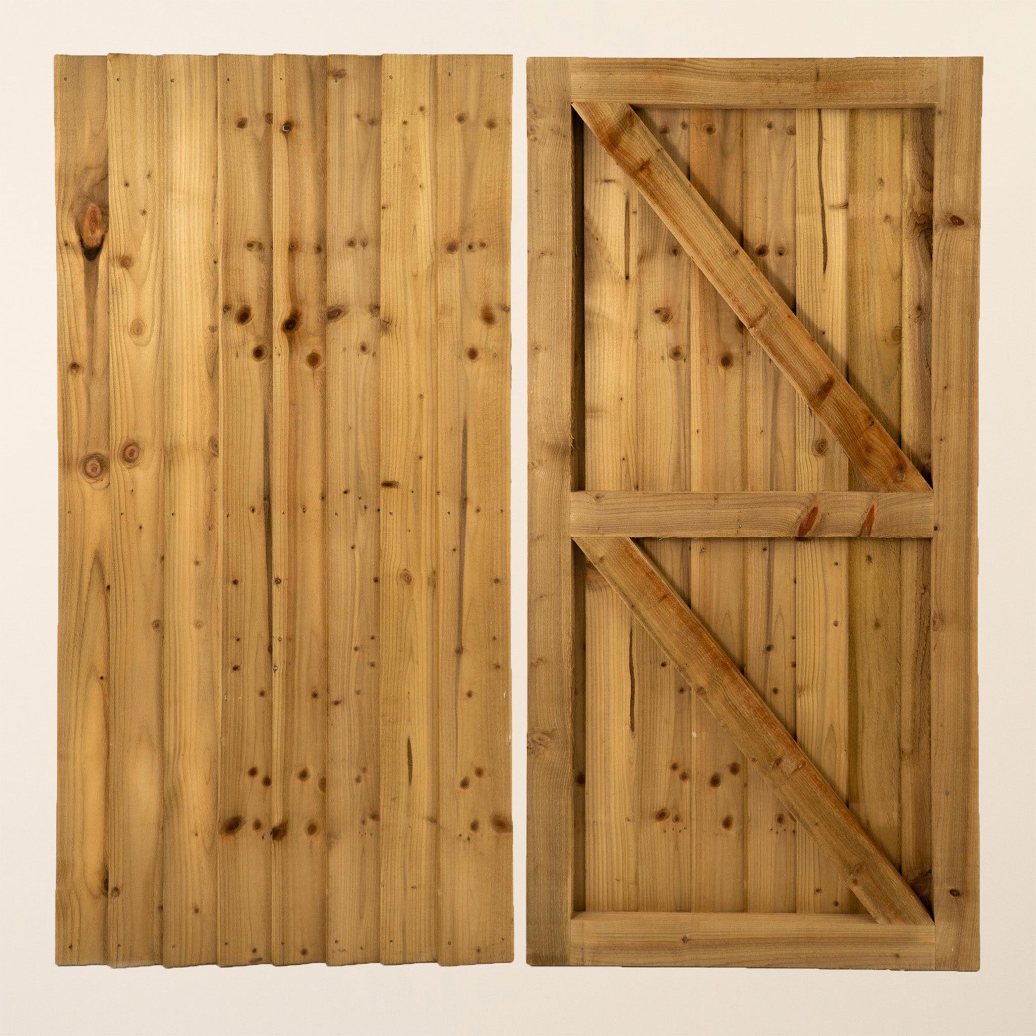 Padstow Wooden Garden Featheredge Gate (1.2m High)