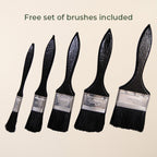 Wood Reviver (Free Set of 5 Paint Brushes Included)