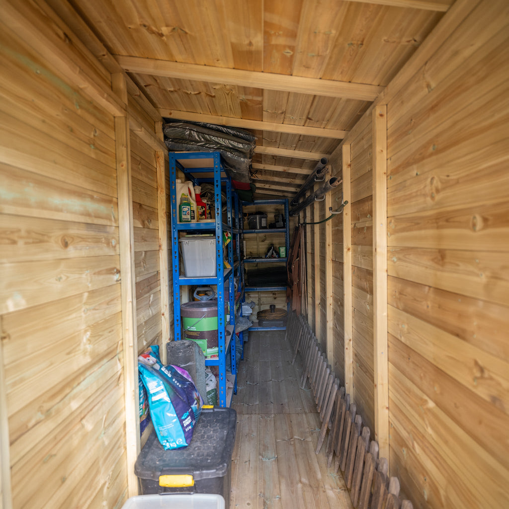 Pent Felt Roof Premium Pressure Treated Wooden Shed