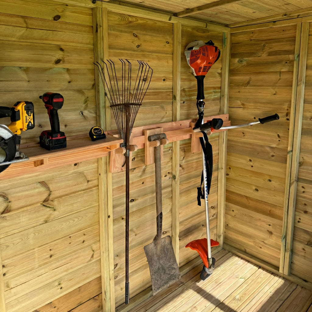 Pent Felt Roof Premium Pressure Treated Wooden Shed