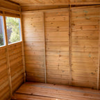 Pent Felt Roof Premium Pressure Treated Wooden Shed