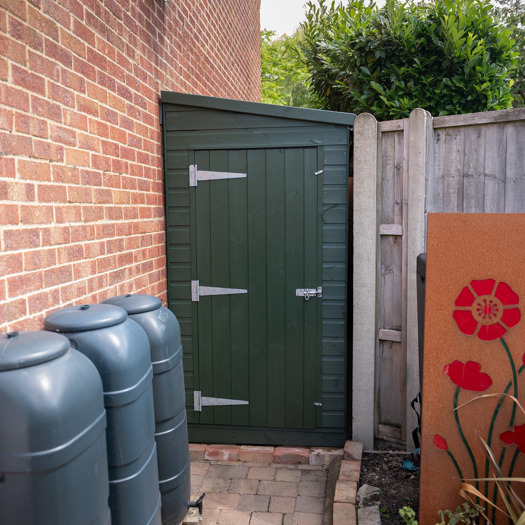 Pent Felt Roof Premium Pressure Treated Wooden Shed