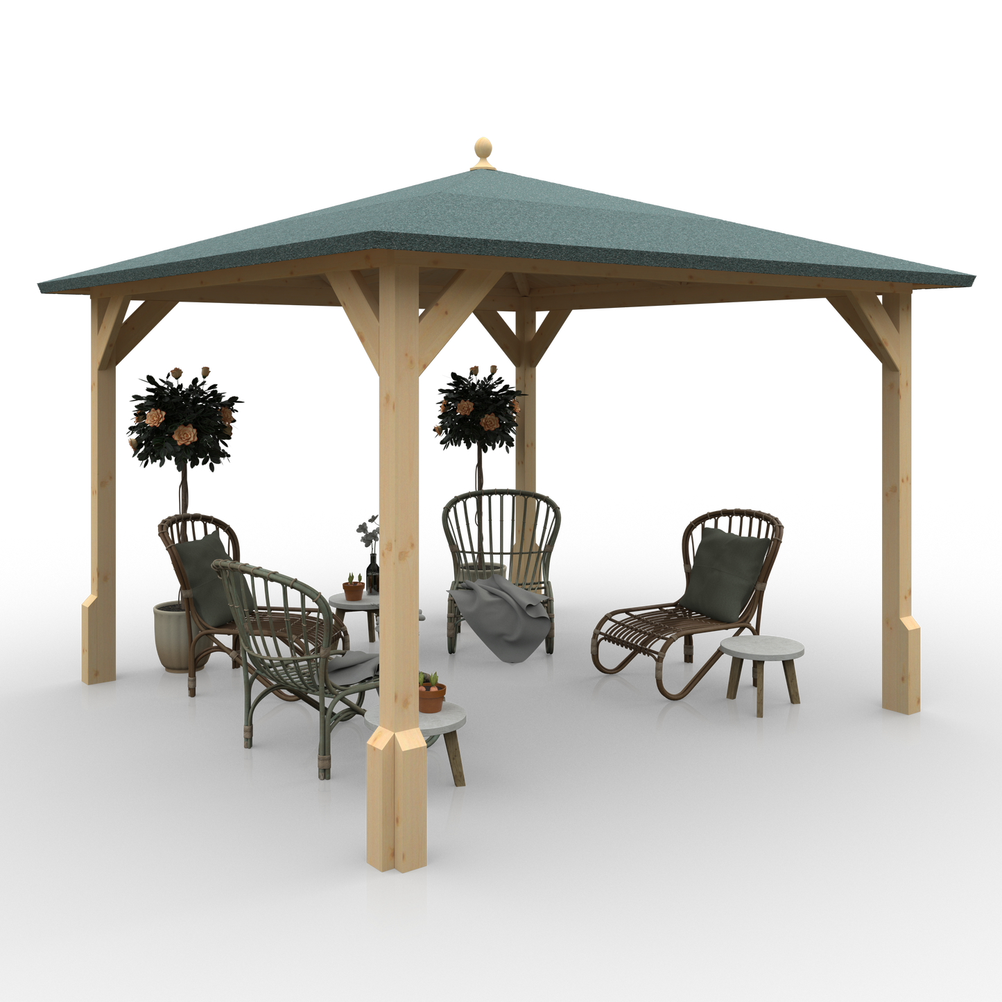 The Roofed Pergola