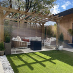 Cedar / Larch Slatted Fence Panels (6mm Spacings)