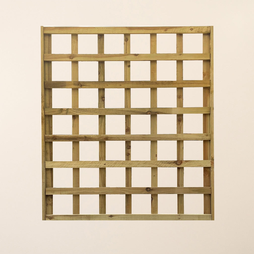 Scandinavian Redwood Deluxe Decking Planter With Trellis
