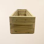 Premium Treated Redwood Overlap Planter