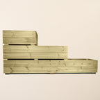 Scandinavian Redwood Decking Planter