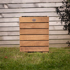 Premium Iroko Hardwood Slatted Planter