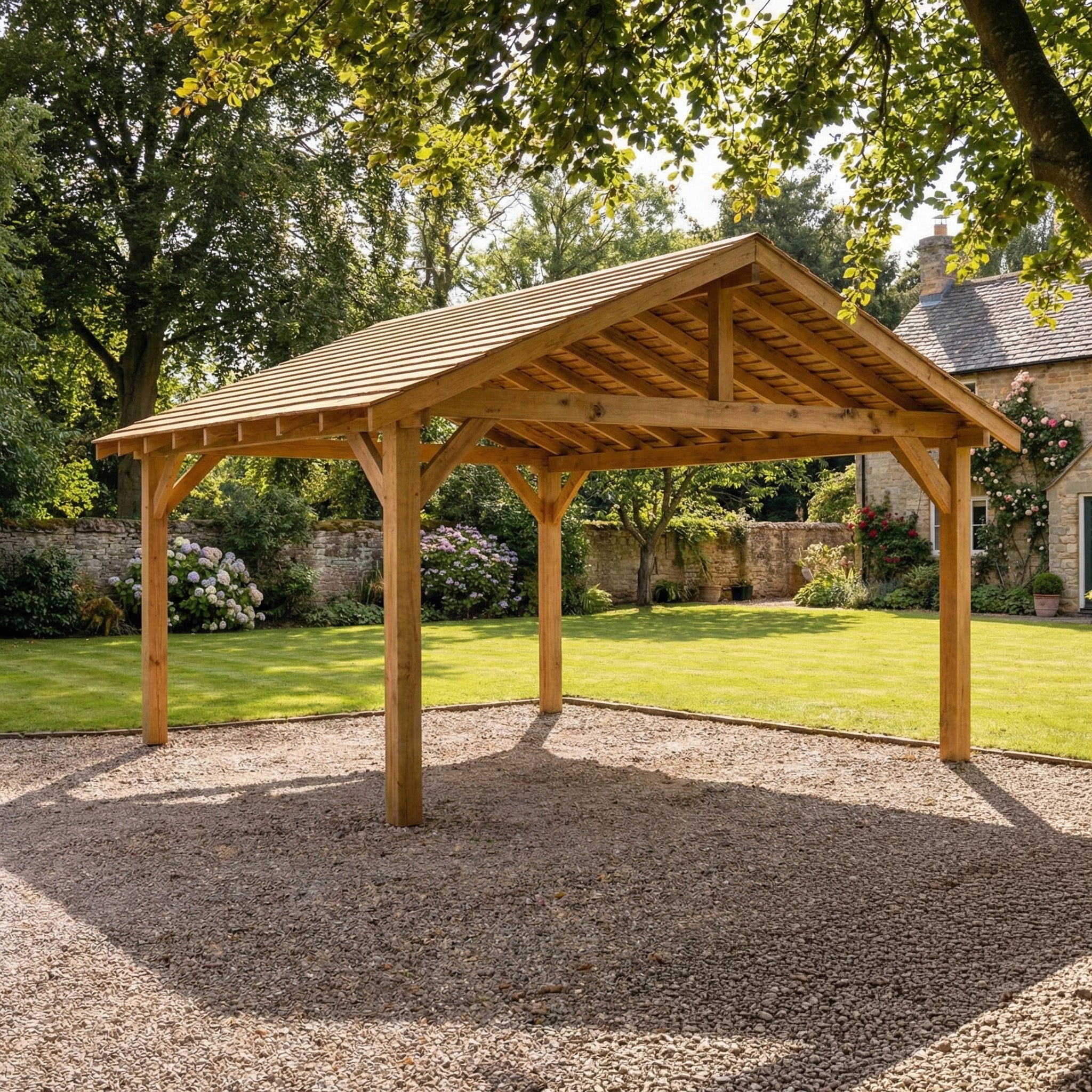 Pressure Treated Softwood Car Port