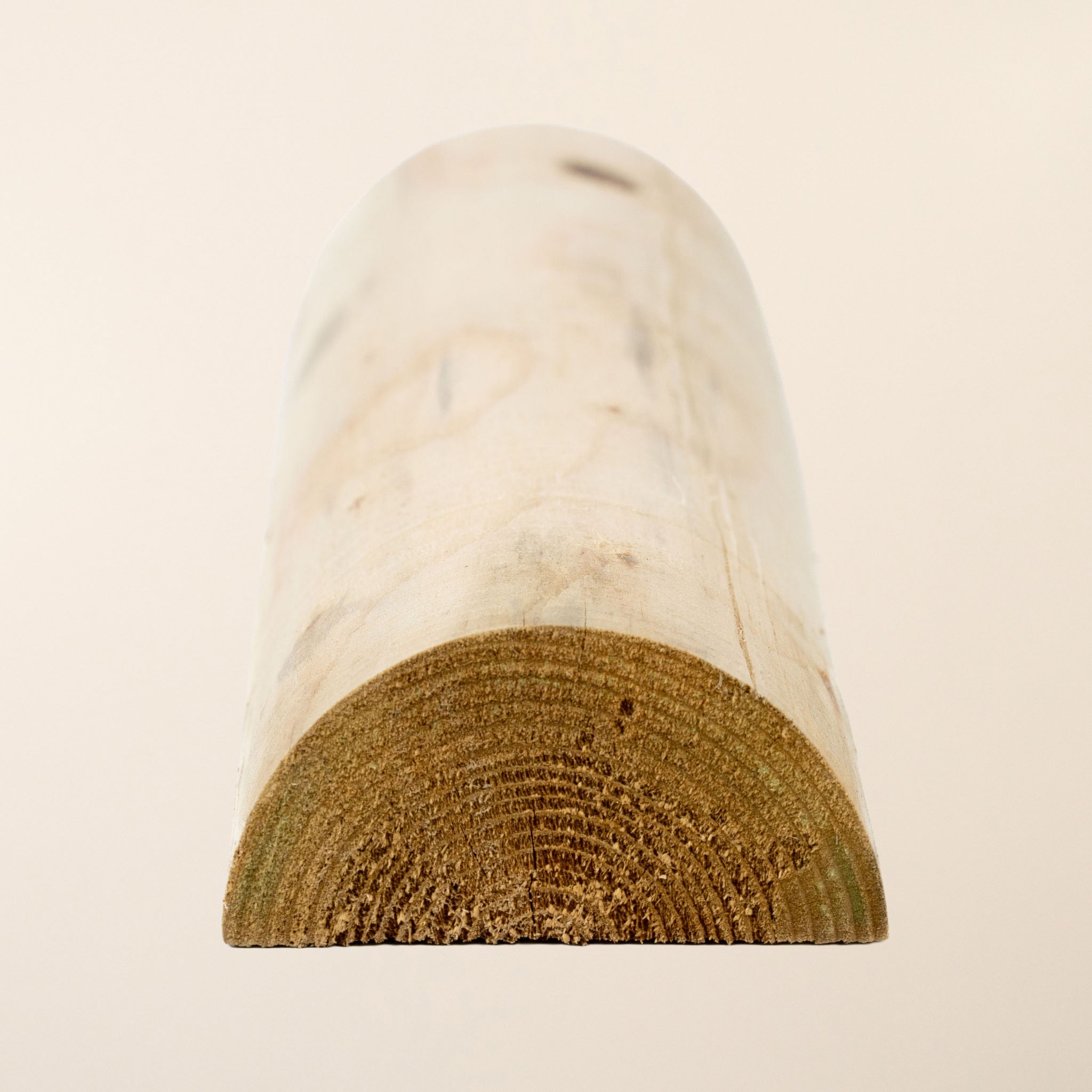 Redwood 100mm Treated Half-Round Rails