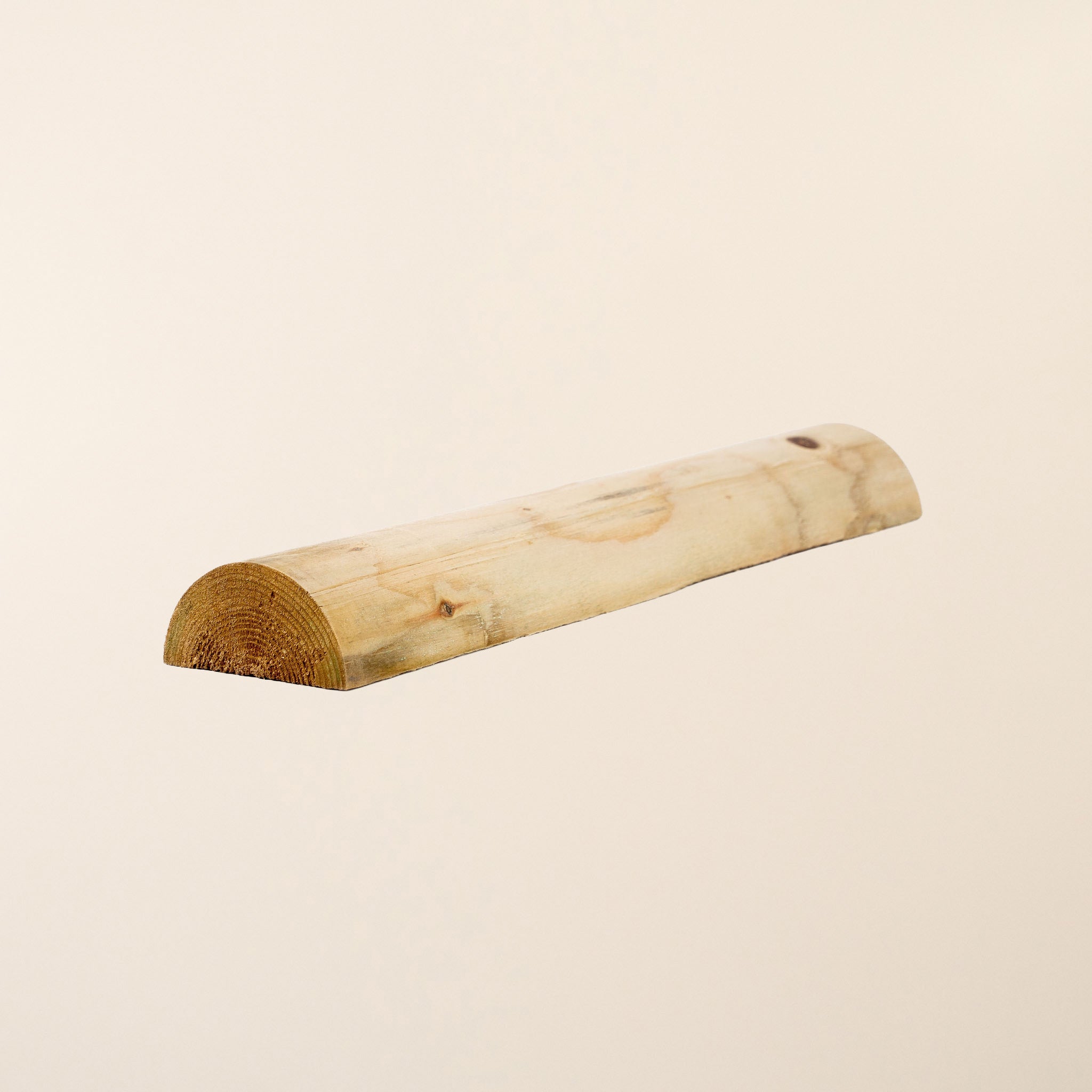 Redwood 100mm Treated Half-Round Rails