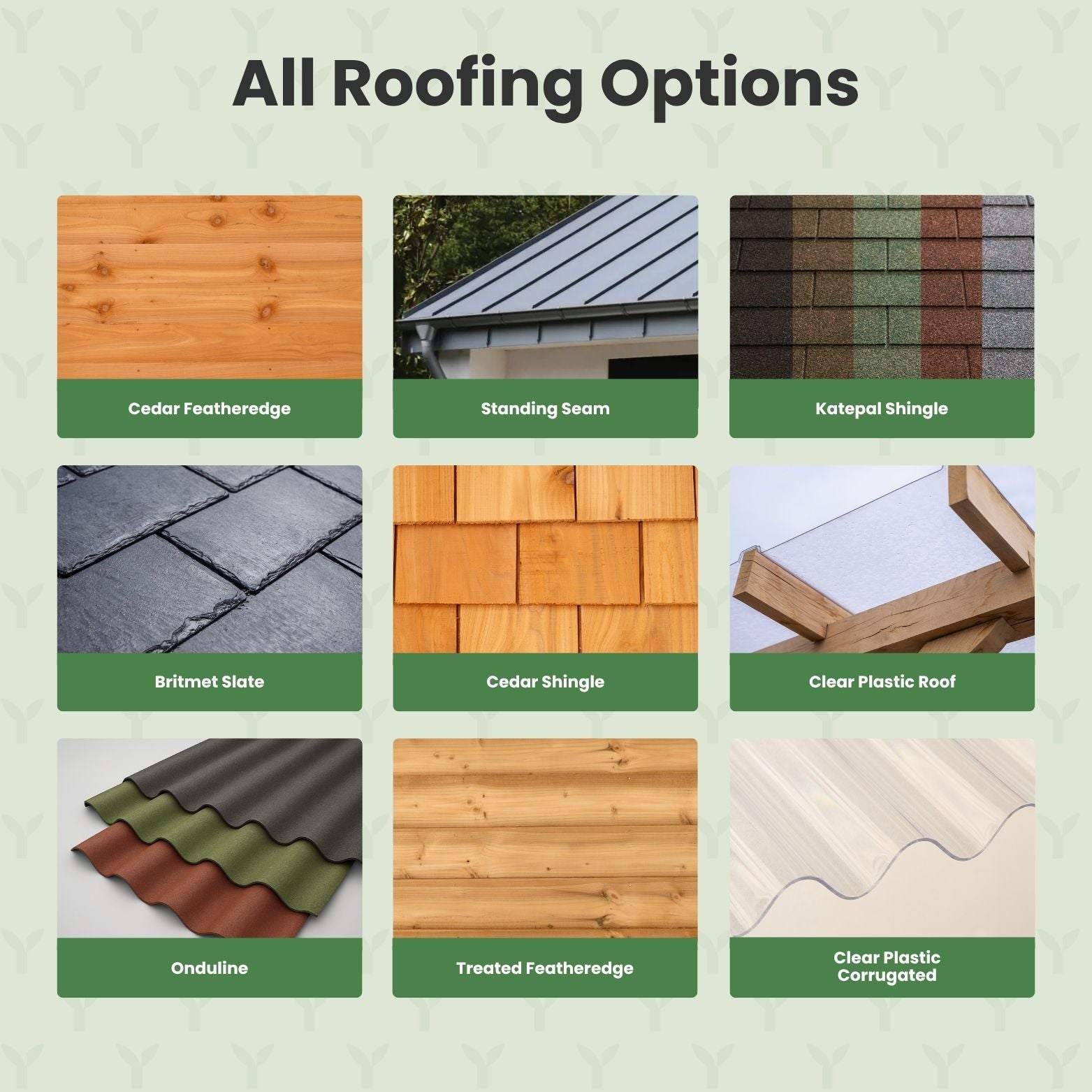 Lean-To Cedar Shingles Roof Oak Hardwood Gazebo