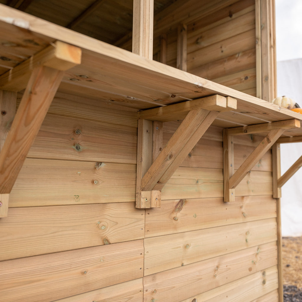 Premium Pressure-Treated Timber Pub Shed