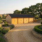 Oak Garage - Multiple Roofing Options - Bespoke Sizes Available