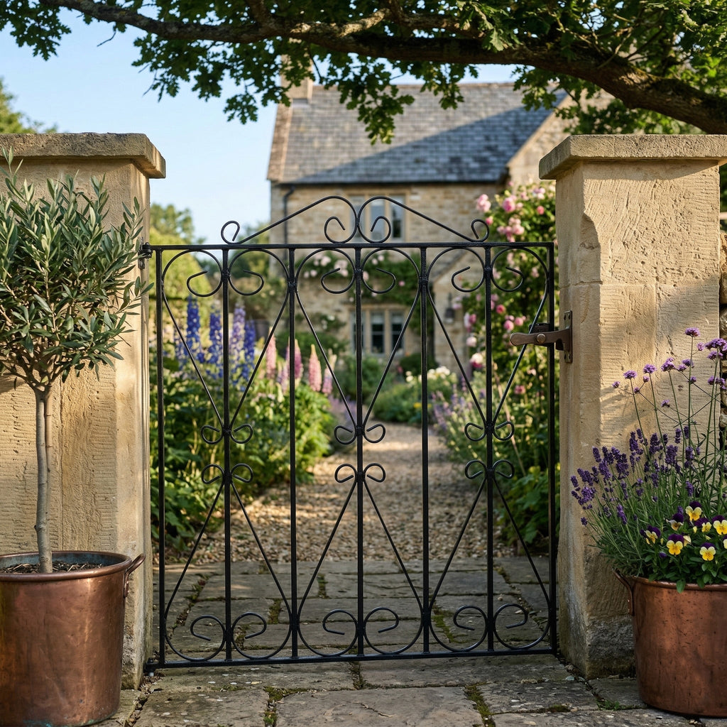 Roche Steel Flat Top Garden Gate