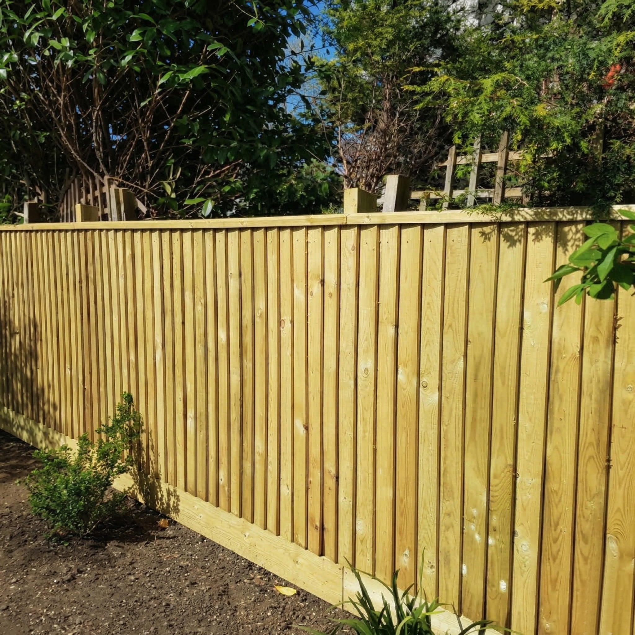 Rebated Fence Capping Rails