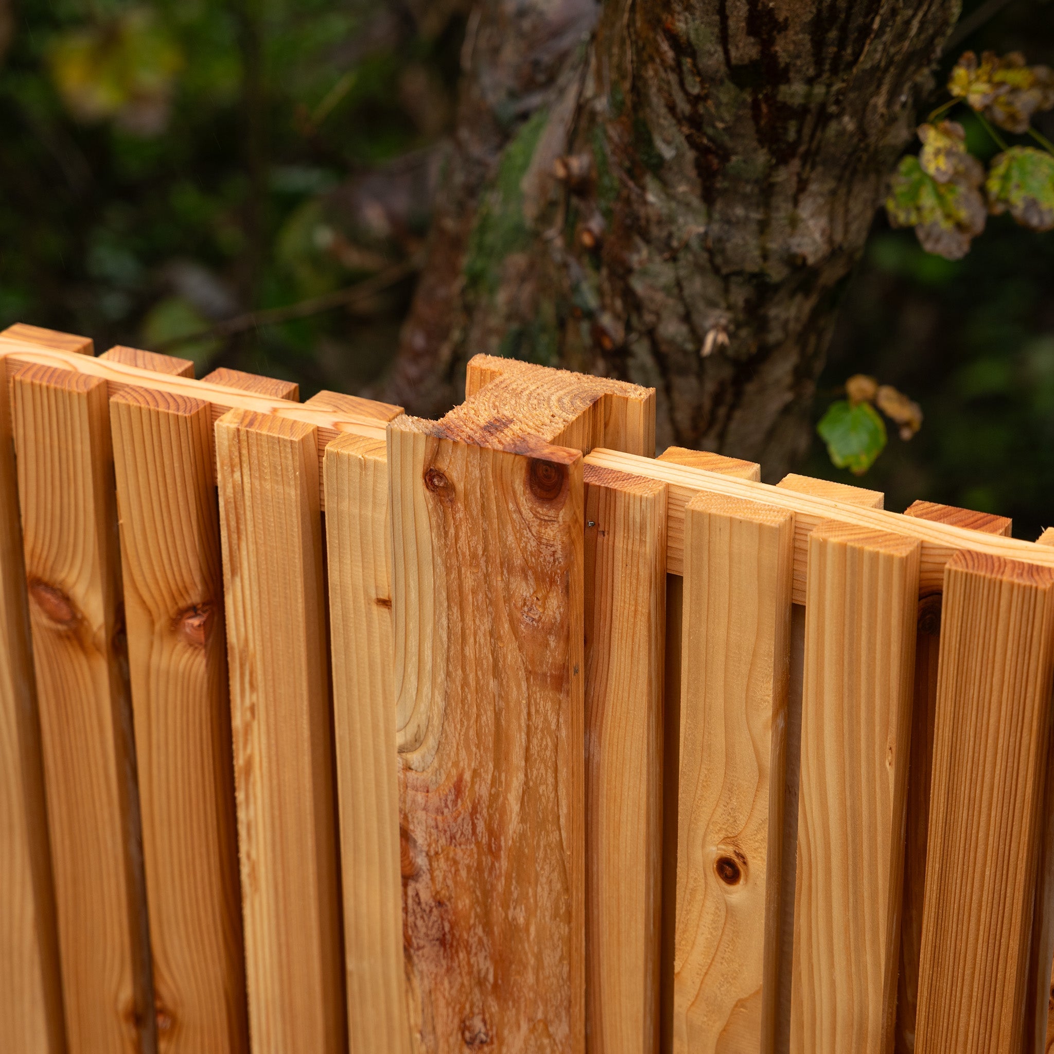 British Cedar Rebated Slot in Fence Posts