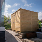 Ruby Pent Felt Roof Wooden Shed