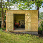 Pent Felt Roof Premium Pressure Treated Wooden Shed