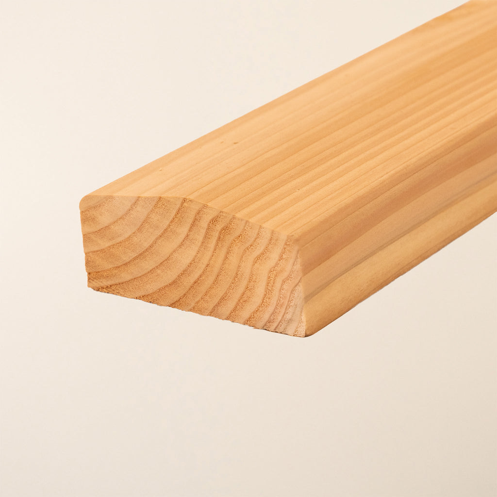 Cedar Slatted Fence Panel Capping