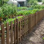 Ruby Ready Sawn Picket Fence Panel