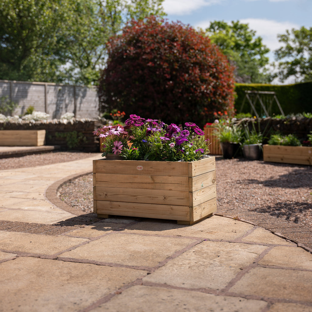 Ruby Ready Planed Scandinavian Redwood Planter