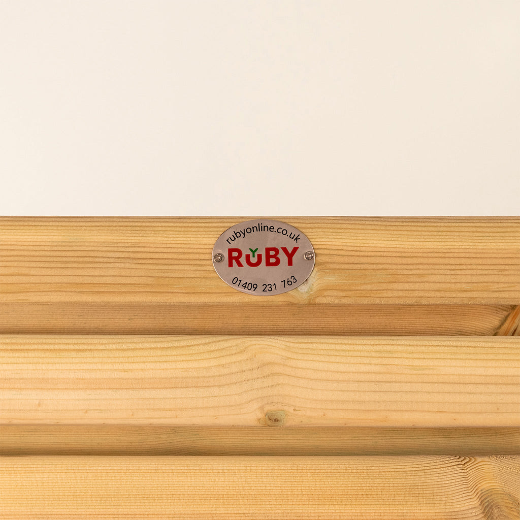 Ruby Ready Scandinavian Redwood Double-Sided Slatted Panel