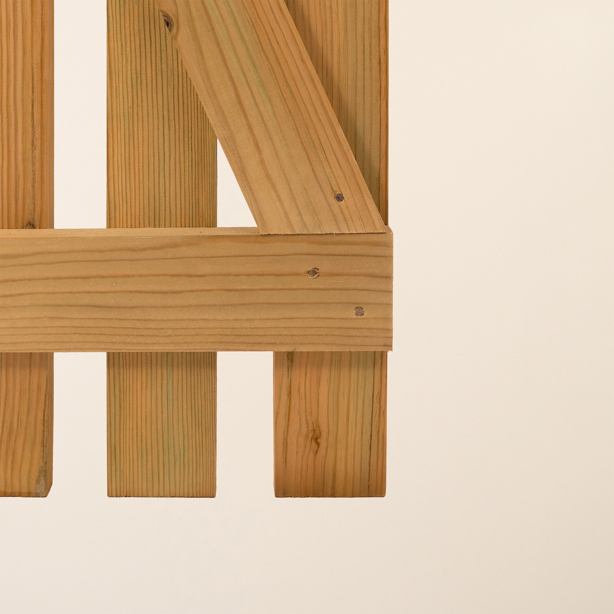 Ruby Ready Scandinavian Redwood Picket Planed Gate