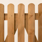 Ruby Ready Scandinavian Redwood Picket Planed Gate