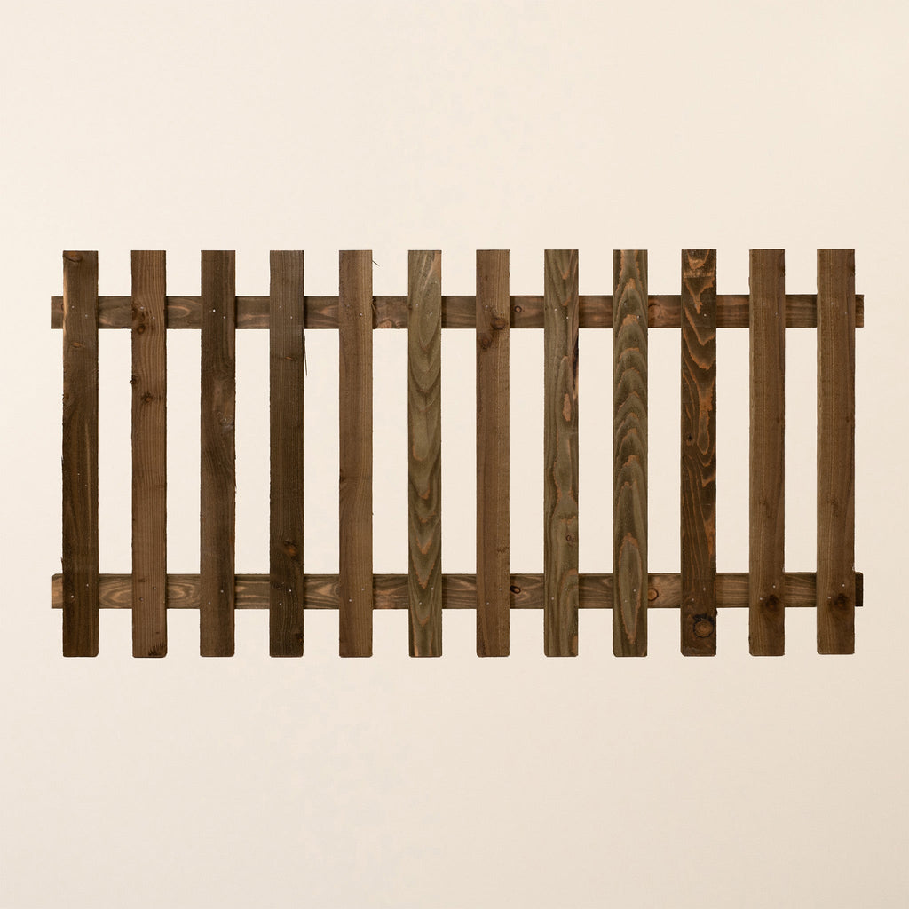 Ruby Ready Sawn Picket Fence Panel