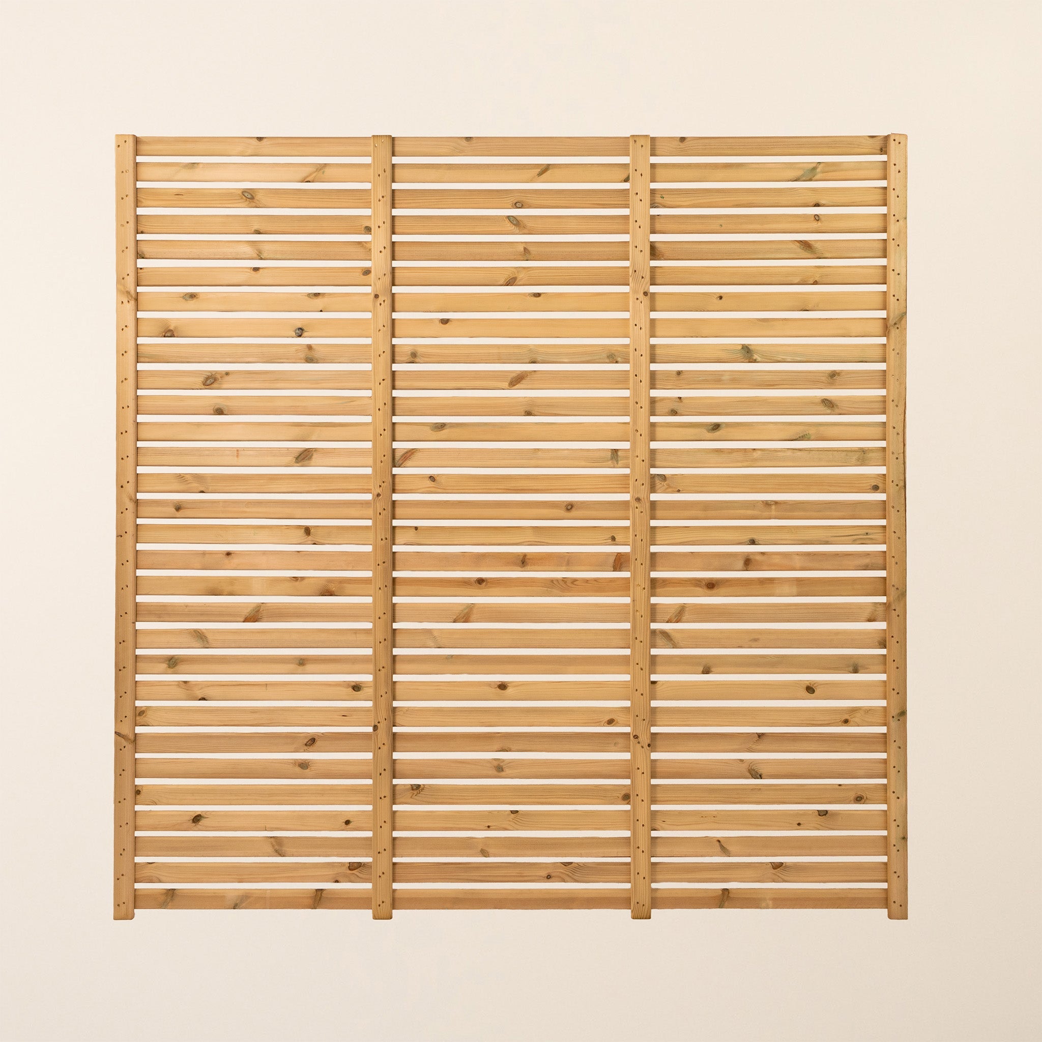 Ruby Ready Scandinavian Redwood Planed Single Slatted Panel