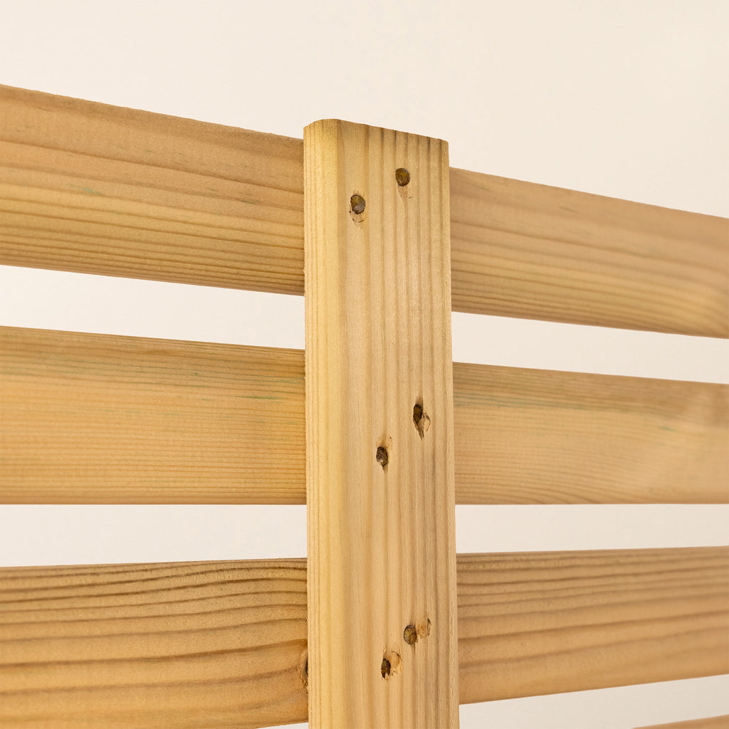 Ruby Ready Scandinavian Redwood Planed Single Slatted Panel