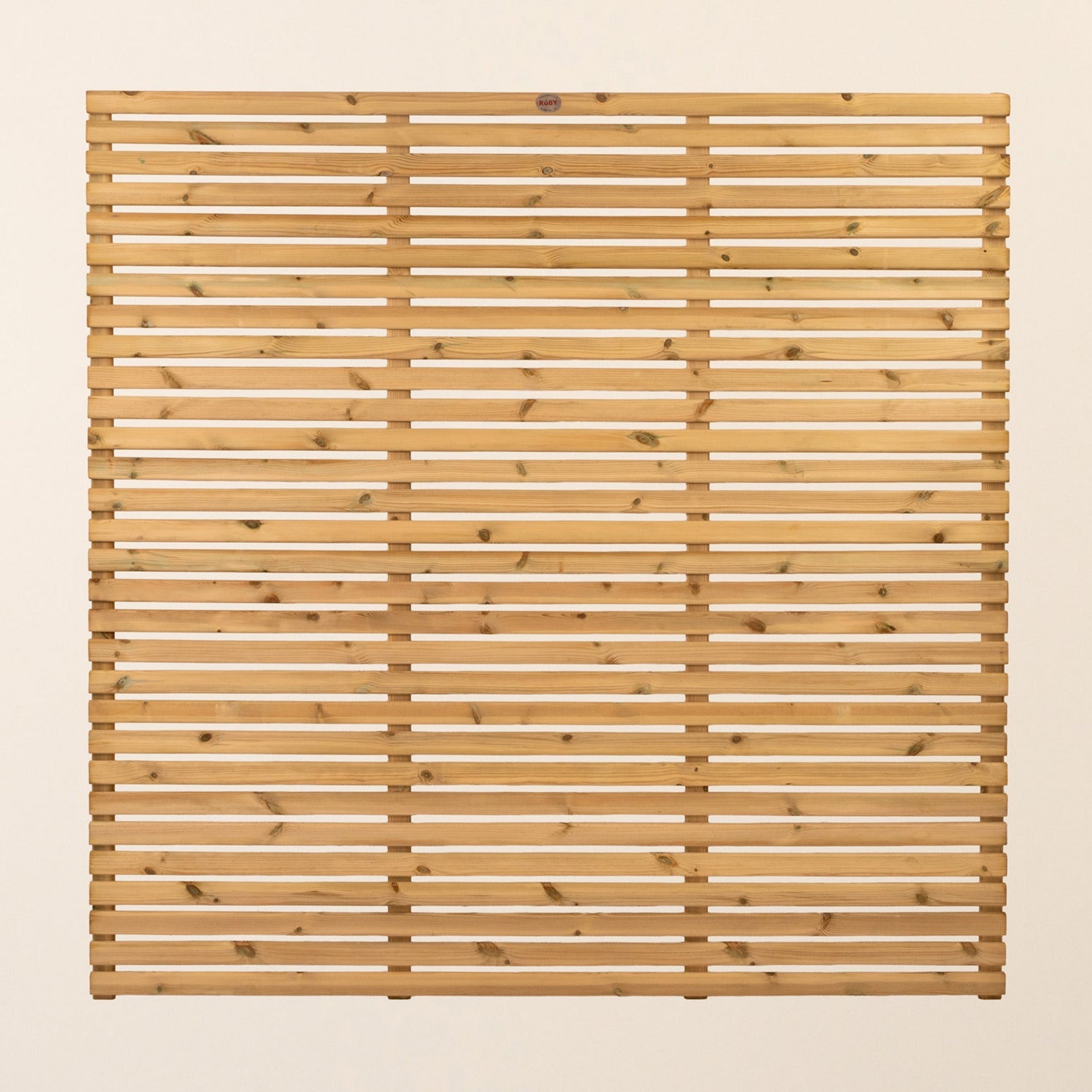 Ruby Ready Scandinavian Redwood Planed Single Slatted Panel