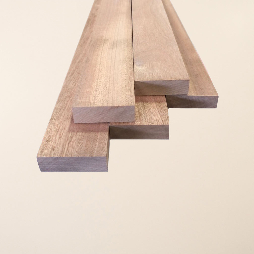 Sapele Bench Slats 1.2m ( 4 ft ) 60MM x 20mm (Pack of 1)