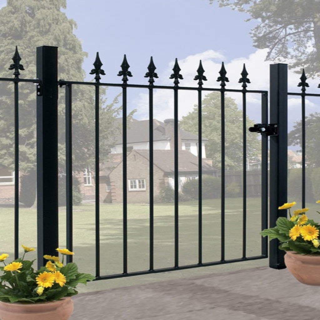Saltash Steel Flat Top Garden Gate