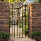 Saltash Steel Bow Top Tall Side Gate