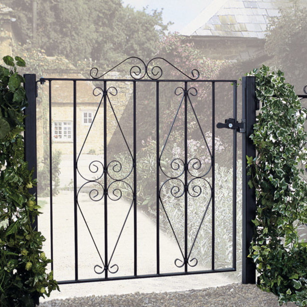 Roche Steel Bow Top Tall Side Gate