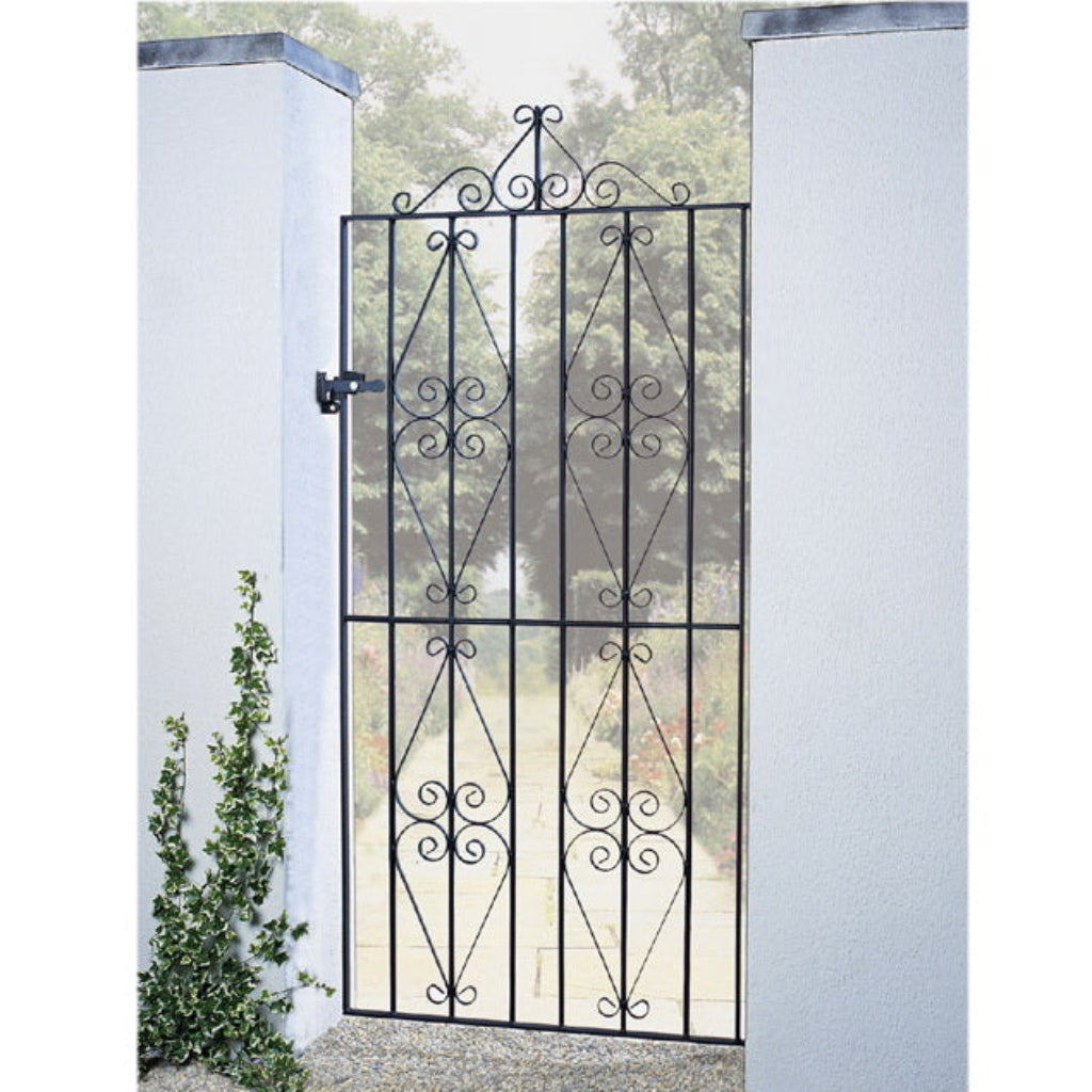 St Austell Steel Flat Top Tall Garden Gate