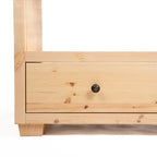 Salcombe Scandinavian Pine Hallway Console Table