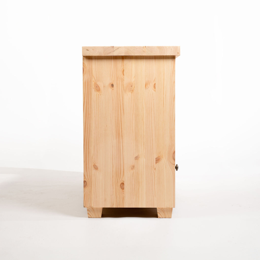 Salcombe Scandinavian Pine Hallway Console Table