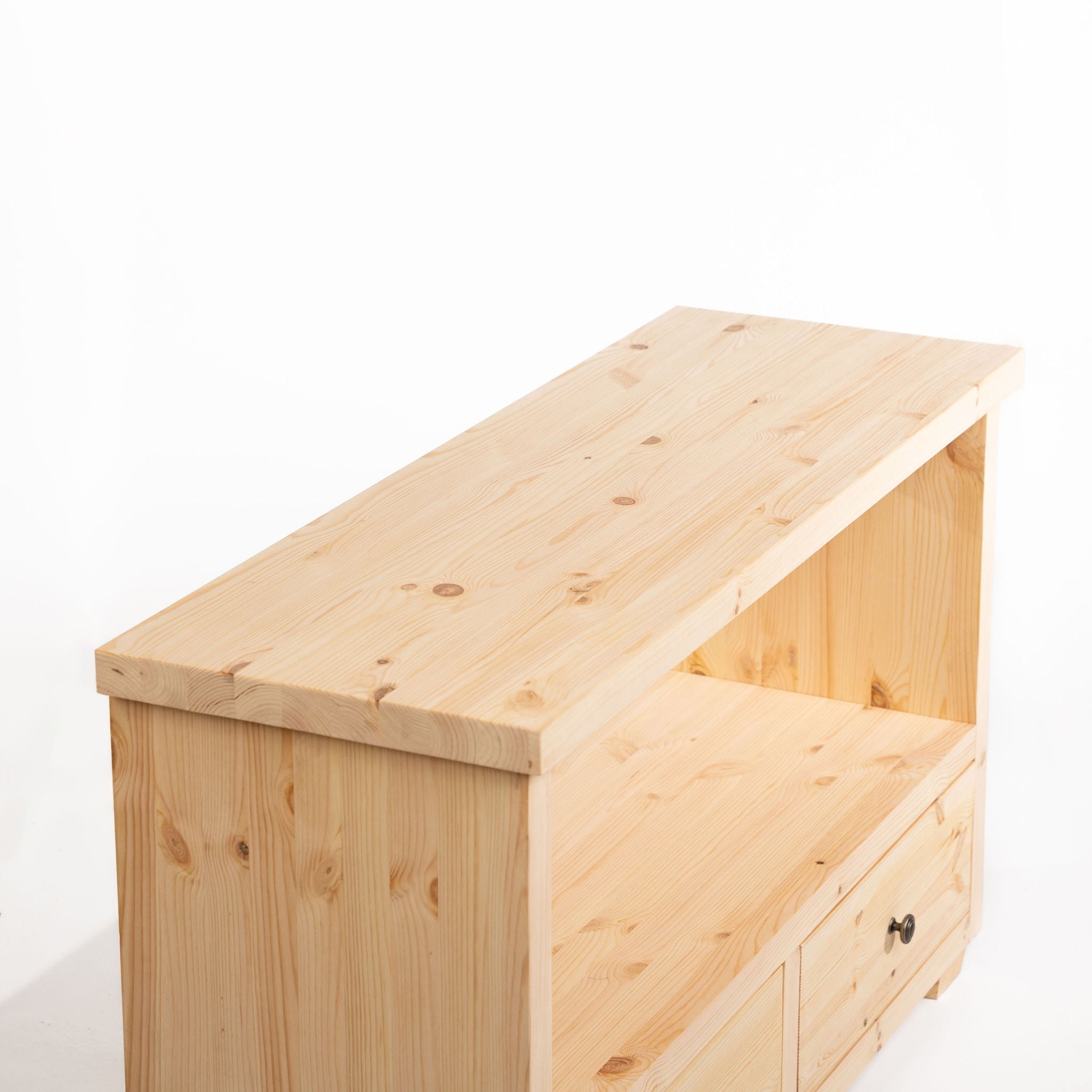 Salcombe Scandinavian Pine Hallway Console Table
