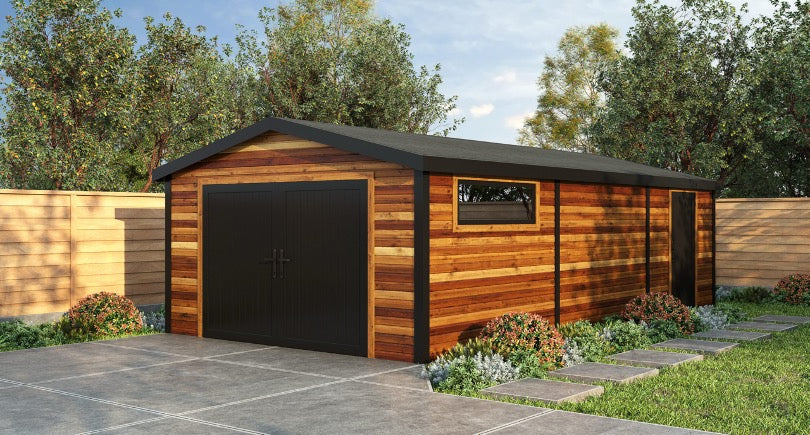 Salford Cedar Garage